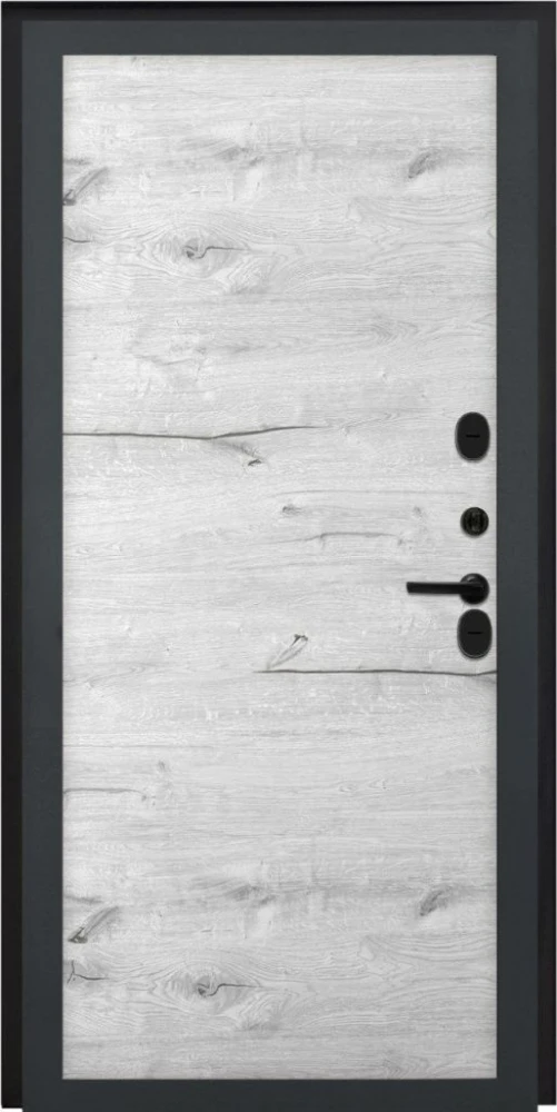 Входная дверь ДвериПРО L Термо Без фрезеровки Дуб арктик горизонт DPRO221125 внутренняя сторона